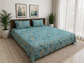 Aqua Meadow Bedsheet